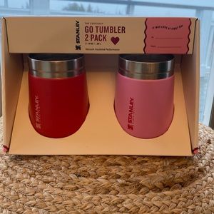 NWT New Valentine's Day Release! STANLEY 2pk 10oz Stainless Steel Go Tumblers